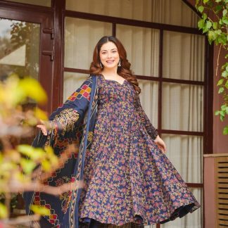 Samvini Floral Cotton Suit Set