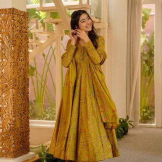Sharvika Muslin Anarkali Suit Set