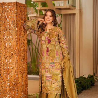 Rihansa Green Embroidered Kurta Set